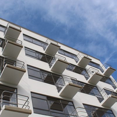 Foto zeigt das Bauhaus in Dessau