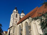 Schiff und Türme der Stadtkirche St. Marien in Wittenberg 