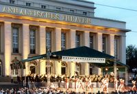 Konzert vor dem Anhaltischen Theater in Dessau