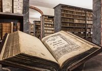 Lutherbibel in der Historischen Bibliothek der Franckeschen Stiftungen