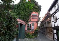 Schuhhof in Quedlinburg, eine typische Gasse für die Denkmalstadt / Foto: Bildquelle Marion Weiss